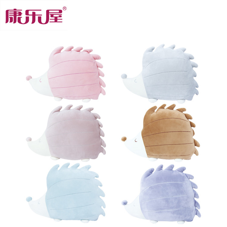 厂家直销 毛绒玩具3D棉可爱动物刺猬创意抱枕玩偶 礼品礼物百货