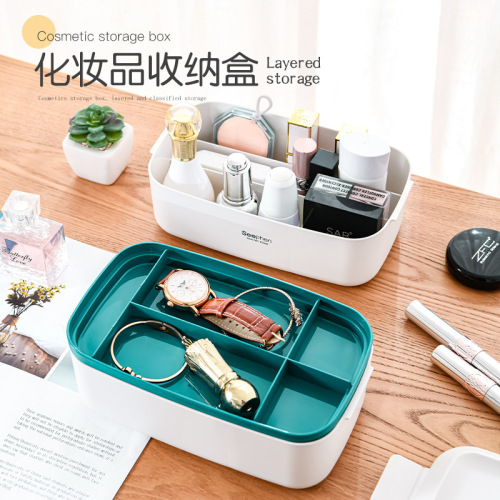 European Simple New Multi-Functional Wash Storage Box Factory Direct Dressing Table Cosmetics Sundries Home Finishing