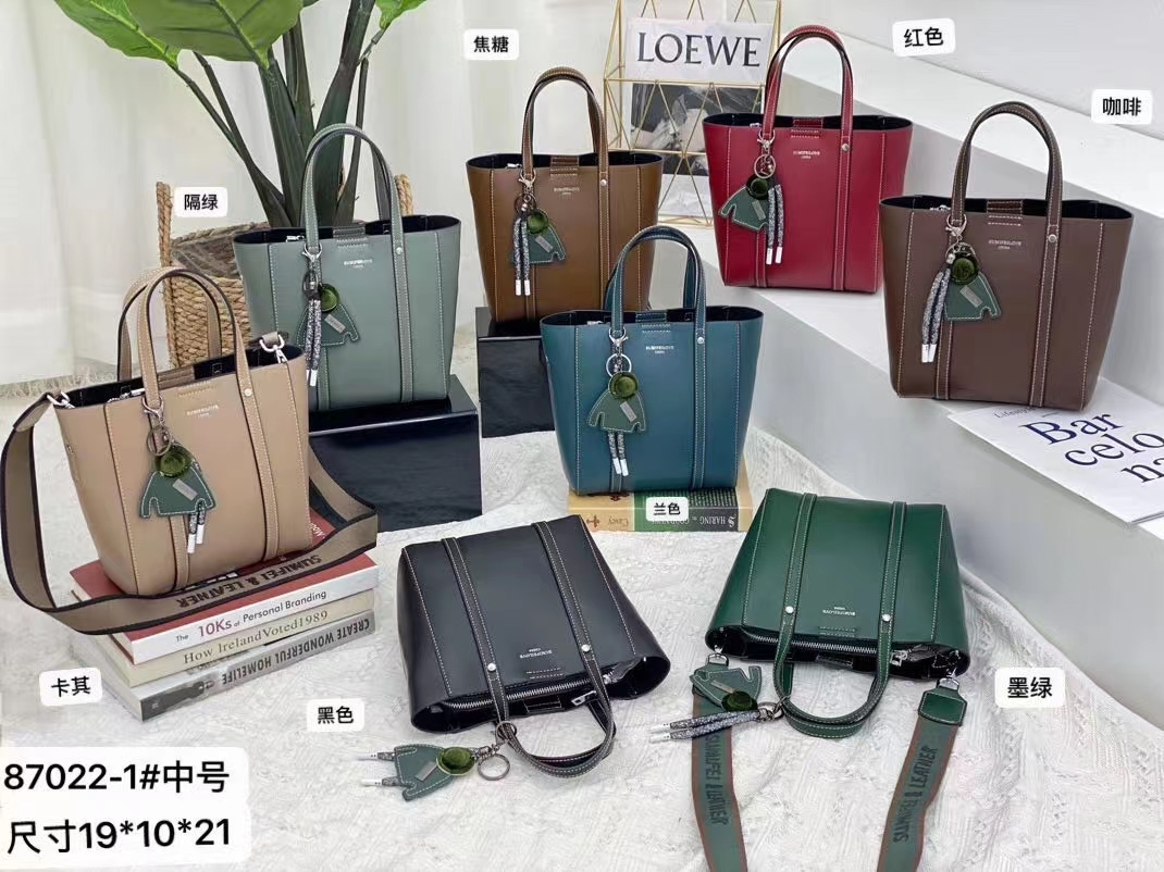 2020秋冬新款 全牛皮 手提单肩斜挎女包