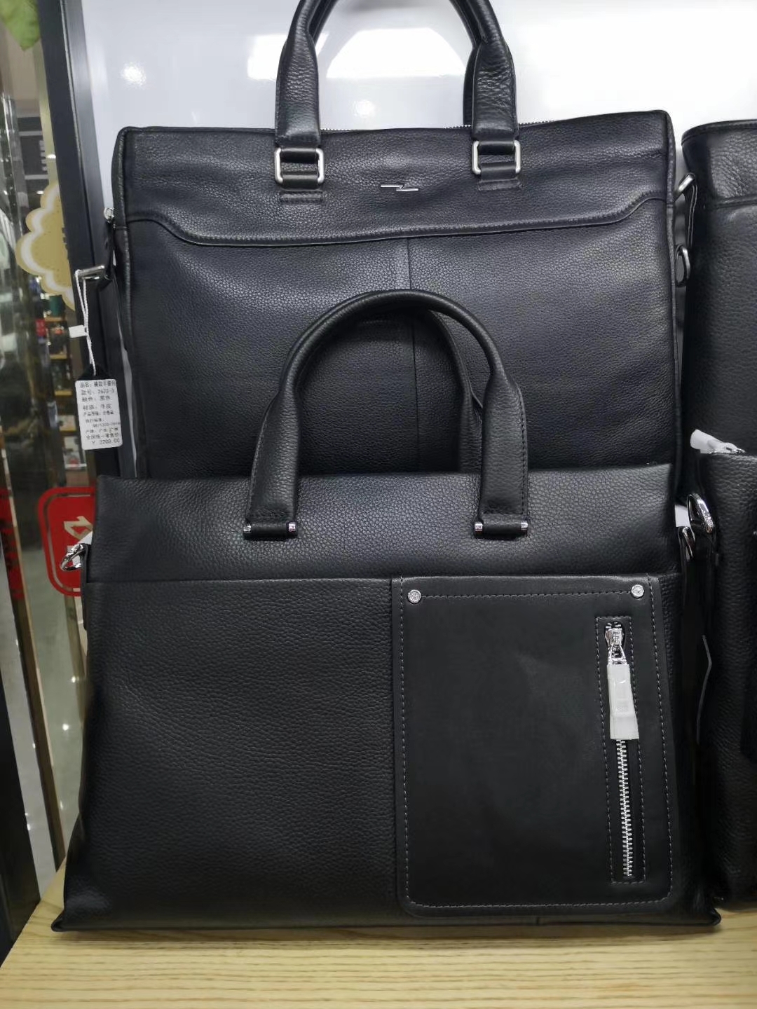 进口牛皮 高档男包 公文包 全皮