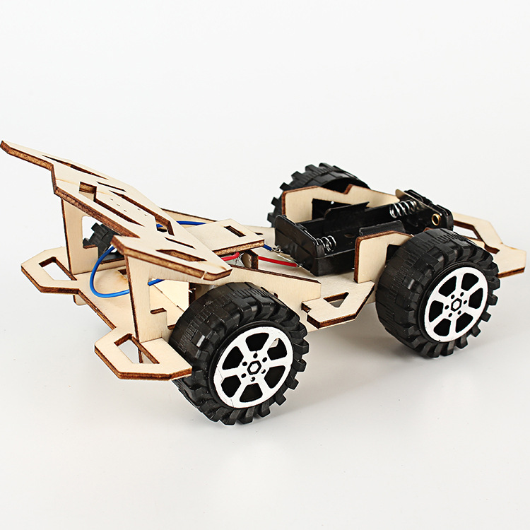 科技小制作小发明组装diy玩具小汽车小学生礼物手工实验赛车