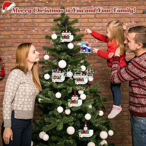 2020 Christmas Decoration Snowman Pendant DIY Christmas Tree Personalized Pendant Ornaments