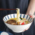 Ceramic Bowl Household Large Creative Bucket Bowl Soup Bowl Noodle Bowl handmade Sslad Bowl