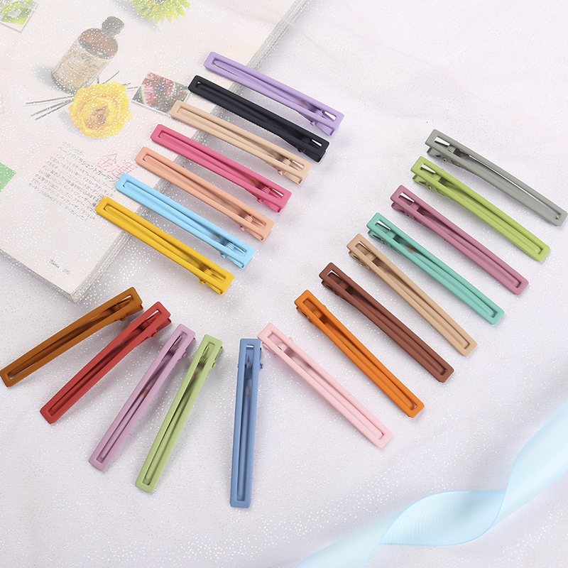 发夹女韩国ins 发卡后脑勺森系边夹少女顶夹刘海一字夹子头饰发饰