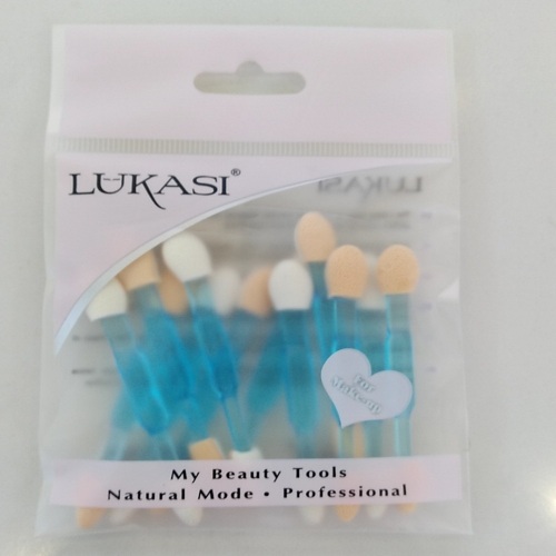 Lukasi Lukasi Double-Headed Smudger Beauty Tools Sponge Head 12PCs Pack