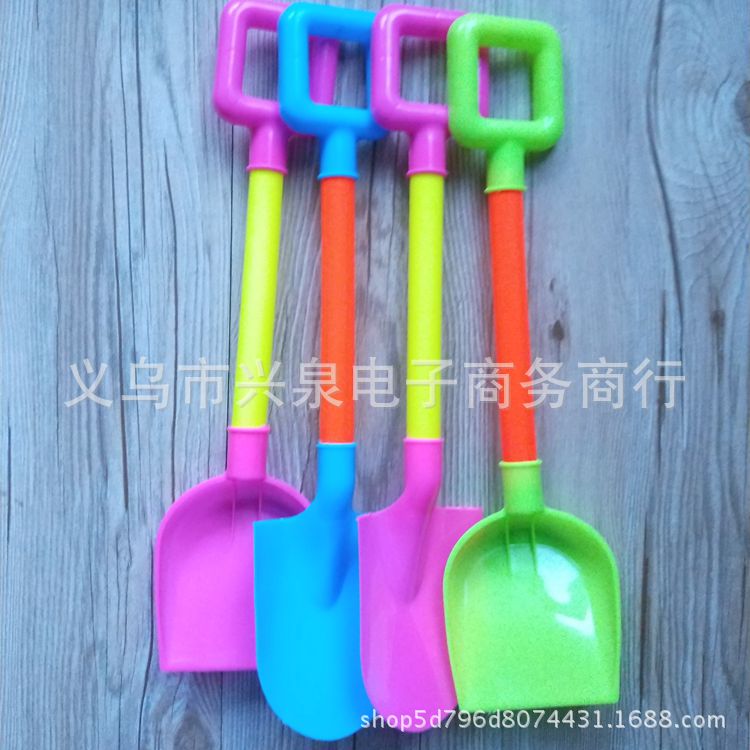 厂家直销儿童塑料沙滩铲 一元2元百货批发 儿童玩具铲