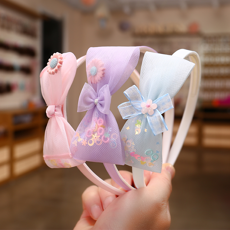 韩版女童发箍公主防滑森系头箍儿童发饰可爱发卡少女甜美压发头饰