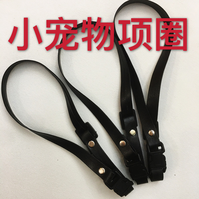 皮革小动物项圈