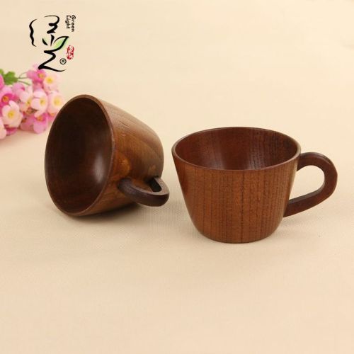 Factory Direct Sales Natural Environmental Protection Wooden Cup Coffee Cup Milk Cup Factory Wholesale