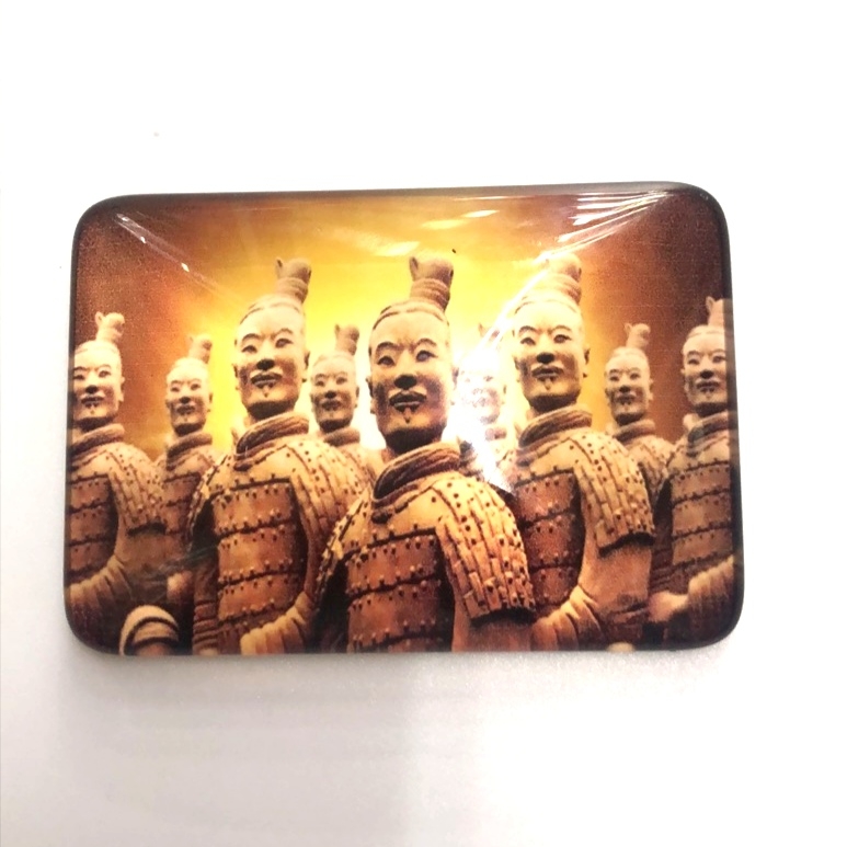西安兵马俑 西安景区冰箱贴
