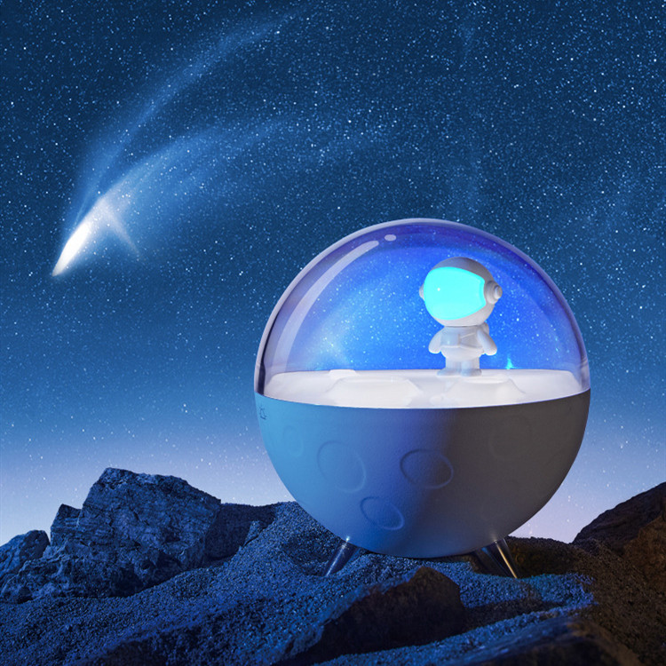 亚马逊新款守护者LED夜灯宇航员卡通护眼小夜灯儿童卧室伴睡夜灯