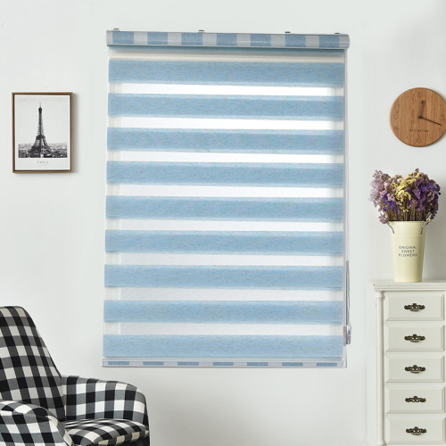 Soft Gauze Roller Shutter Office Bathroom Bedroom Living Room Shading Curtain Punch-Free Blinds Can Be Customized