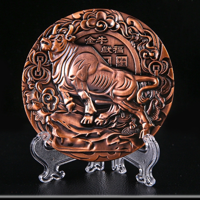 金牛贺岁、牛年纪念币、牛年吉祥物