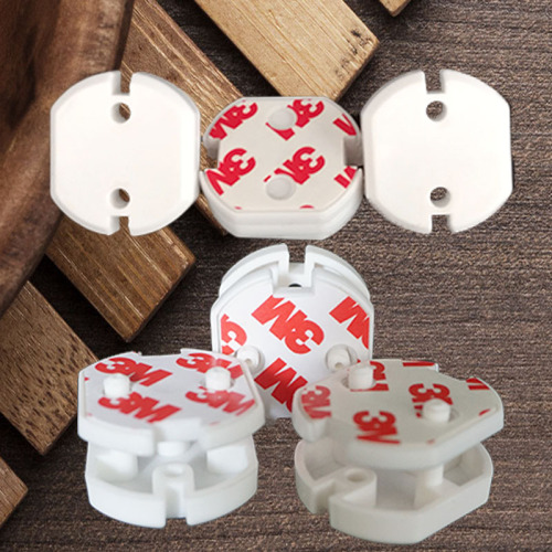 European-Style Socket Protection Baby 2-Phase Safety Supplies Power Cover Insulation Protection Anti-Electric Shock Plug round Hole Protective Cover