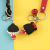 Creative Cartoon Cute PVC Figurine Maruko Keychain Handbag Pendant Men and Women Couple Car Pendant Gift