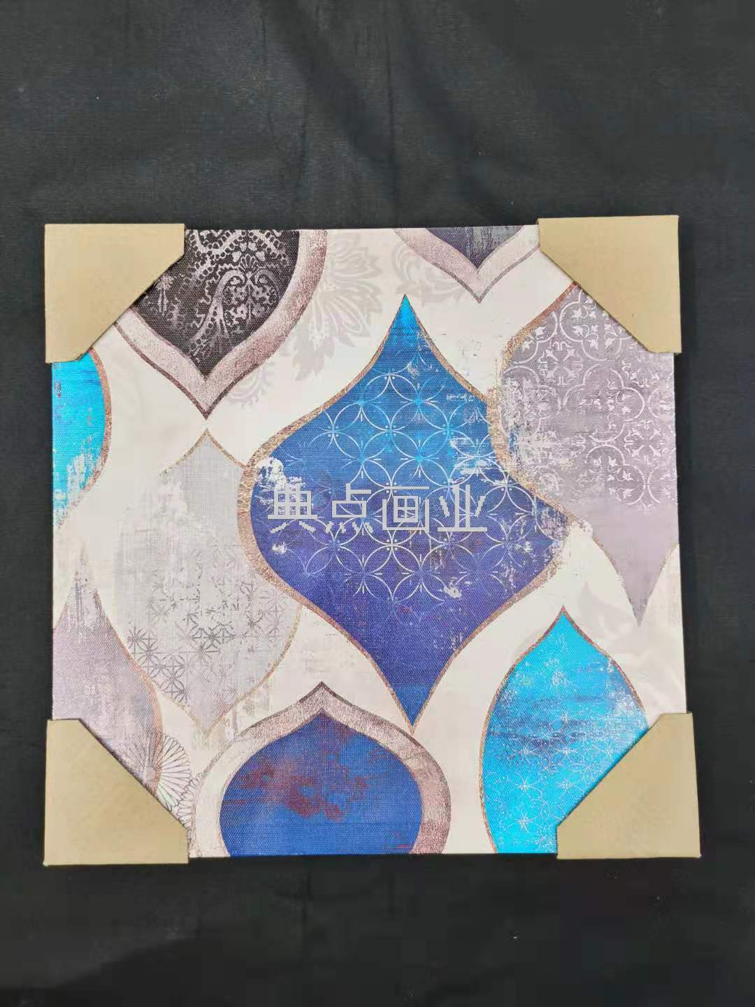 喷绘油画高清打印帆布画花芯可以定制2021流行装饰画酒店定制油画