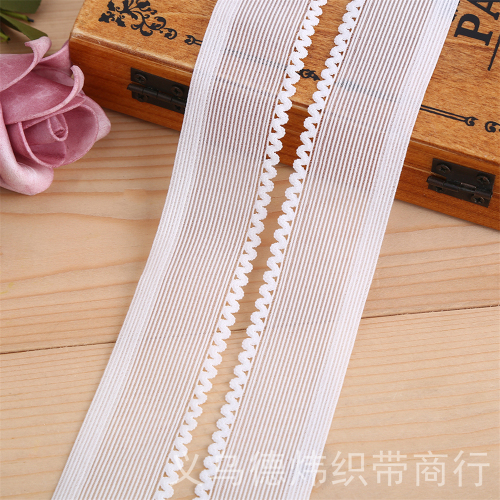New Boud Edage Belt White Milk Fiber Lace Clothing Underwear Women‘s and Children‘s Clothing DIY Accessories Mesh Embroidery Lace