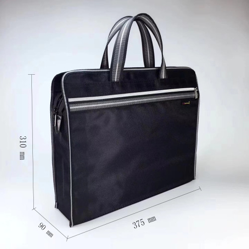 Gao Sheng 8035 New Handheld Canvas File Bag Business Meeting Briefcase Information Bag Men and Women Training Storage Bag