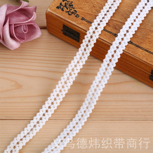 Lace Mori Pastoral Small Fresh Decorative Lace DIY Handmade Fabric Material Edge Band Manufacturer direct Sales 