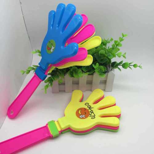yiwu wholesale festival dance party dispatch team halloween easter concert children‘s toy colorful big hand racket