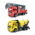 Children's Inertia Toy Car Large Simulation Engineering Cement Fire Truck Model Educational Toys for Boys Gift Set