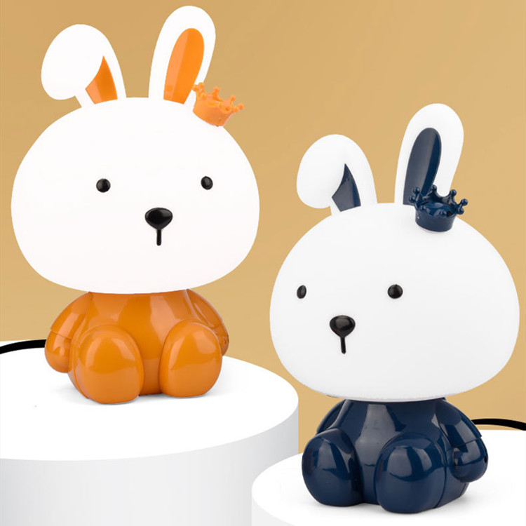 卡通动物小夜灯创意家居床头摆件小夜灯LED护眼夜灯喂奶夜灯