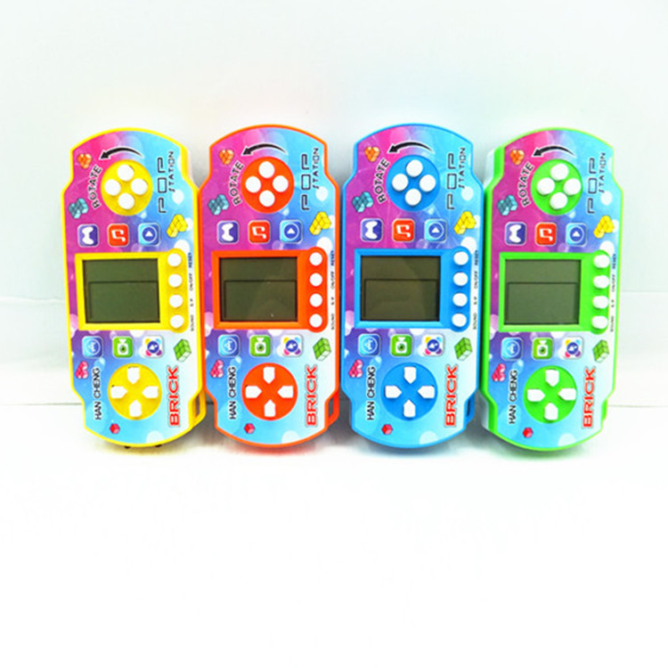 中夫新款儿童益智游戏玩具经典怀旧俄罗斯方块游戏机迷你游戏机