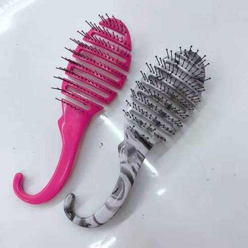 longfa salon spot magic comb massage hair comb anti-static curling comb rib comb
