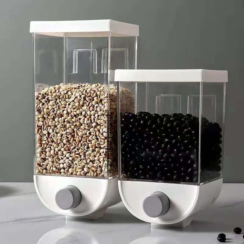 Wall-mounted sealed cans for household kitchen, storage boxes for grains, nuts, dry goods, milk powder cans and storage cans pic 3