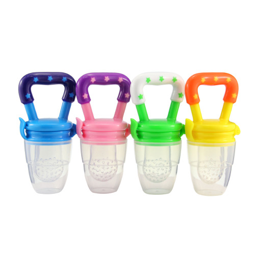 Apple Bear Factory Direct Sales Baby Fruit and Vegetable Music Fruit Supplement Bite Happy Silicone Fresh Food Feeder Feeding Tableware