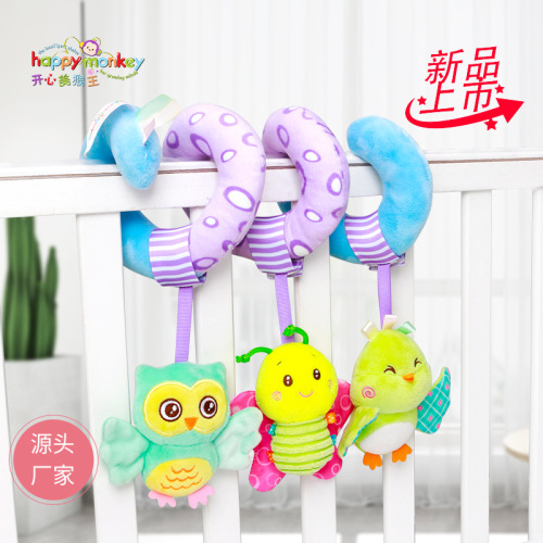 New Sky Series Baby Toys Newborn Baby Multi-Functional Animal Car Hanging Bed Winding Educational Toys 0-1 Years Old