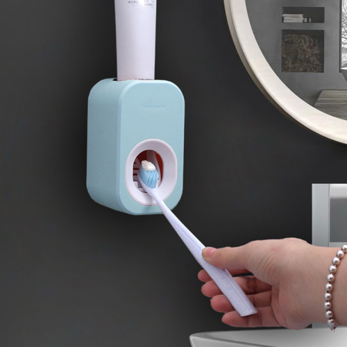 automatic toothpaste squeezer wall-mounted punch-free toothpaste rack lazy toothpaste squeezer