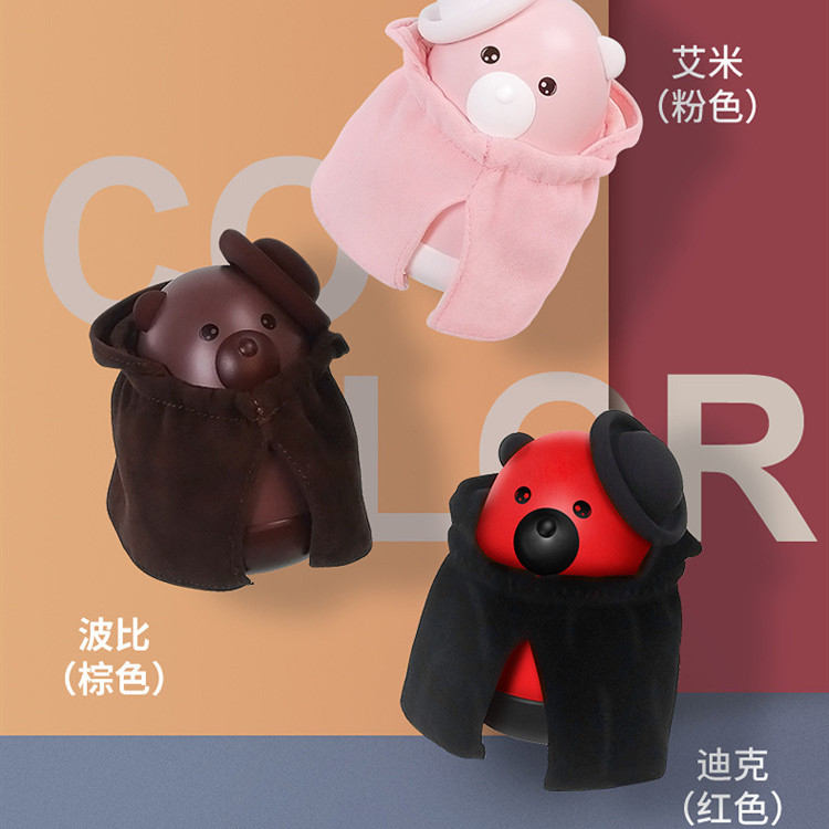 三只熊崽暖手宝usb暖手宝充电宝二合一两用便携暖手器圣诞礼品