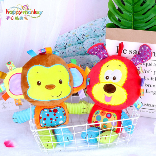 Baby Plush Toy Doll Customized Small Short Plush Animal Comfort Newborn Baby Supplies