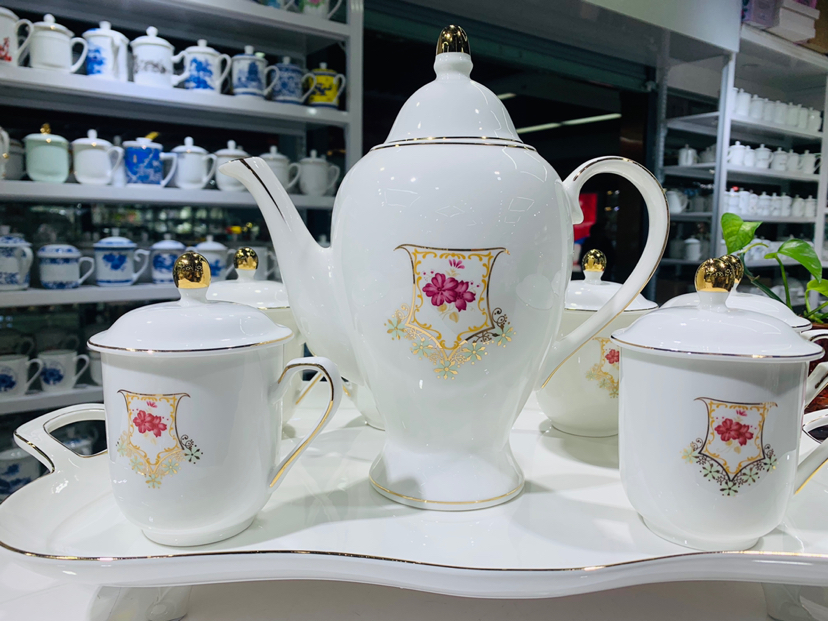 陶瓷骨瓷咖啡杯水具茶杯套装