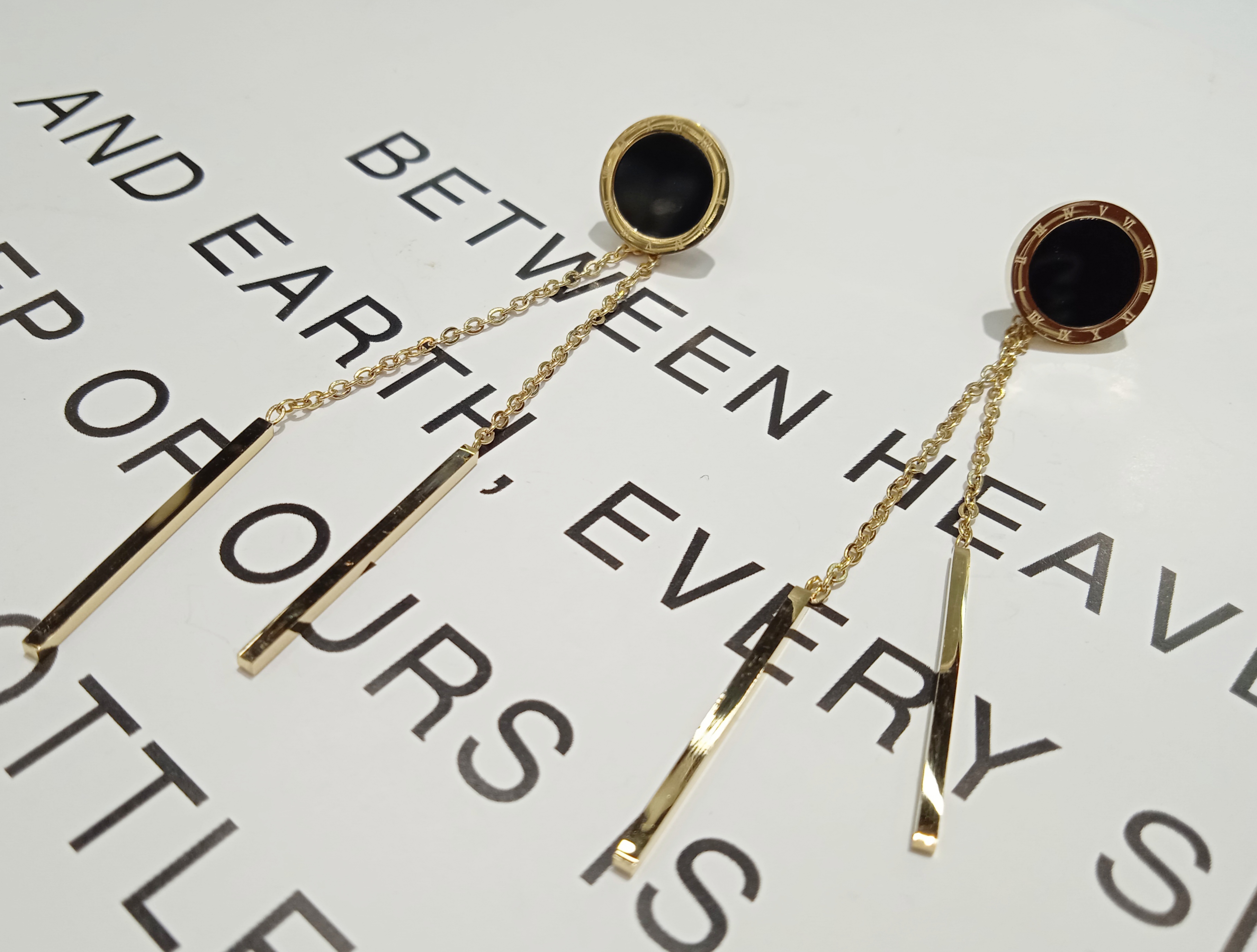 钛钢
耳环女长款气质超仙耳坠新款潮网红耳饰韩国个性简约