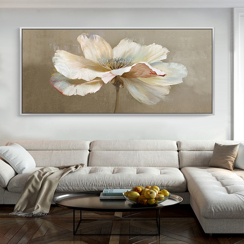 手工加笔绘画油画装饰画相框壁画客厅卧室壁画餐厅壁画玄关