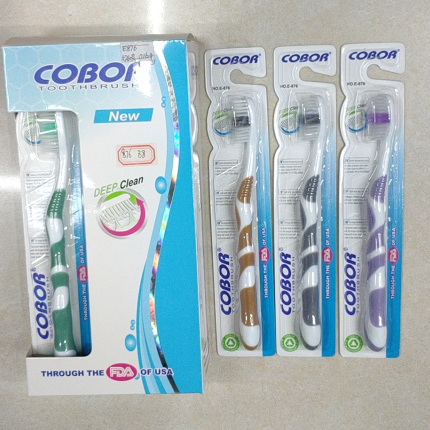 toothbrush wholesale kebell e876 oral nursing soft bristle toothbrush （12 pcs/box）