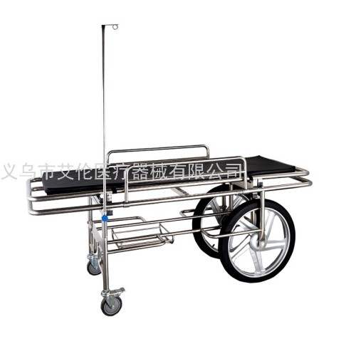 stainless steel thickened lifting stretcher for export operating room transfer vehicle ambulance transfer trolley equipment vehicle hospital bed ambulance