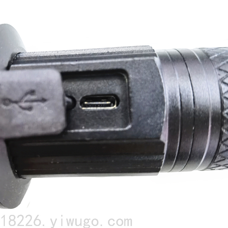 跨境P50强光手电26650电量显示LED伸缩变焦充电夜钓USB充电手电筒详情1