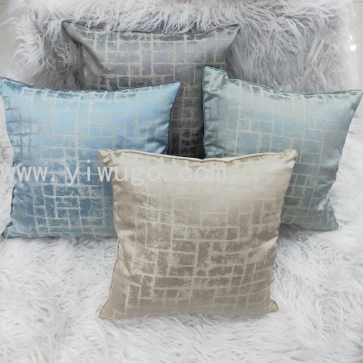 Entry Lux Style Pillow Cover Sofa Cushion Model Room Accessories Pillow Bed Backrest without Core