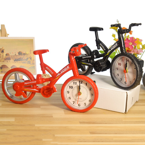 Bicycle Shape Alarm Clock Student Get up Clock Home Creative Car Shape Personalized Mini Desk Clock Boutique