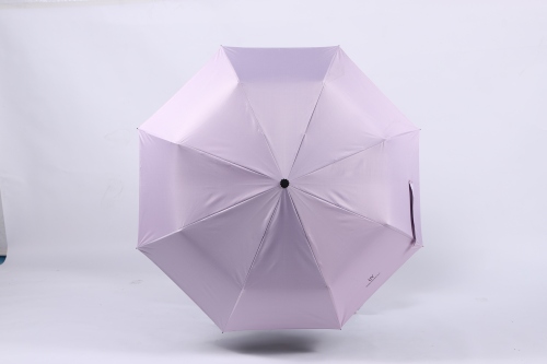 55cm three fold automatic vinyl uv umbrella sun umbrella anti-custom logo advertising umbrella gift umbrella taobao hot
