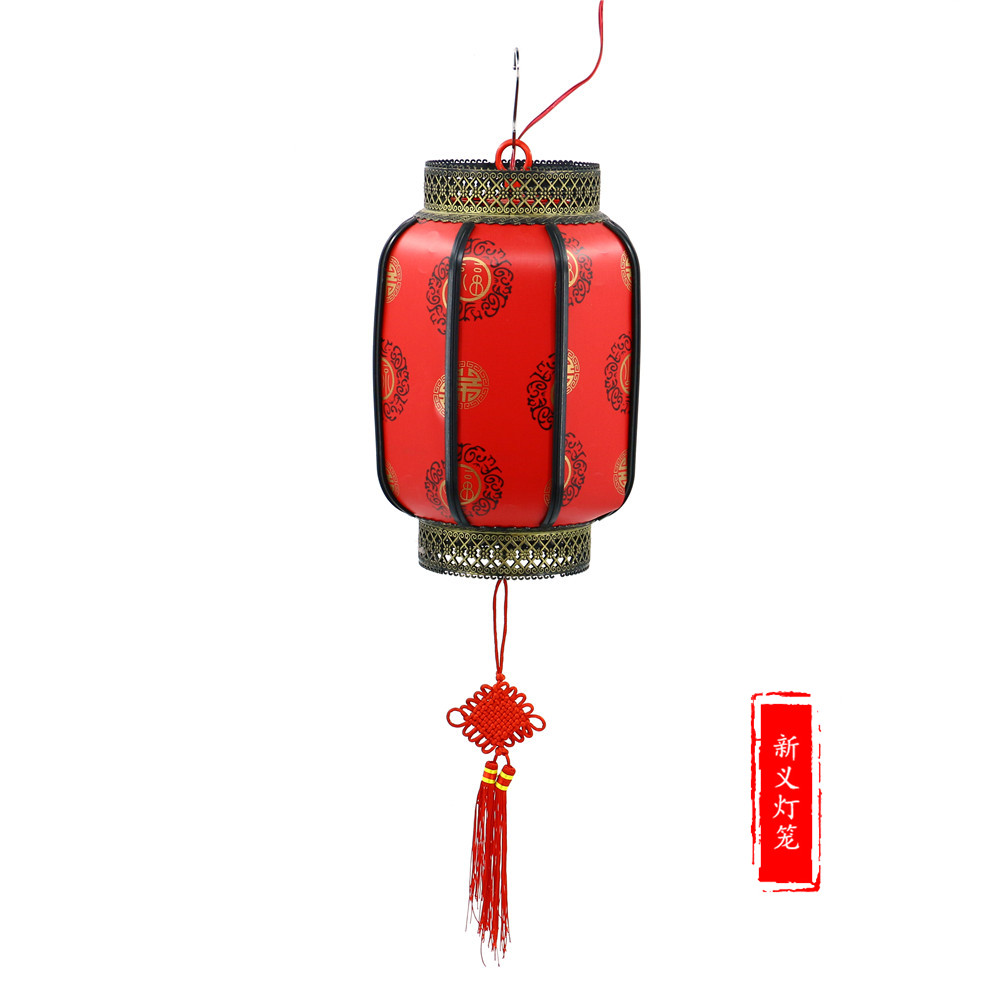 中式餐厅装饰道具小吊灯吧台复式楼梯别墅工程仿古灯笼