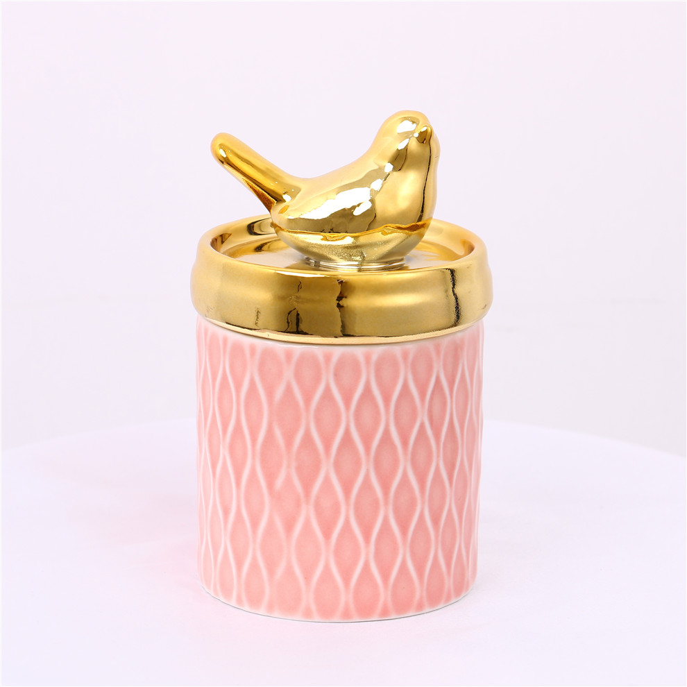 欧式陶瓷罐婚庆喜糖盒糖果罐创意高档结婚伴手礼盒