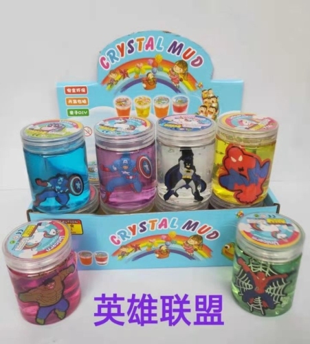 novelty toys stall children‘s toys leisure toys colored mud crystal mud plasticine slime foaming glue decompression