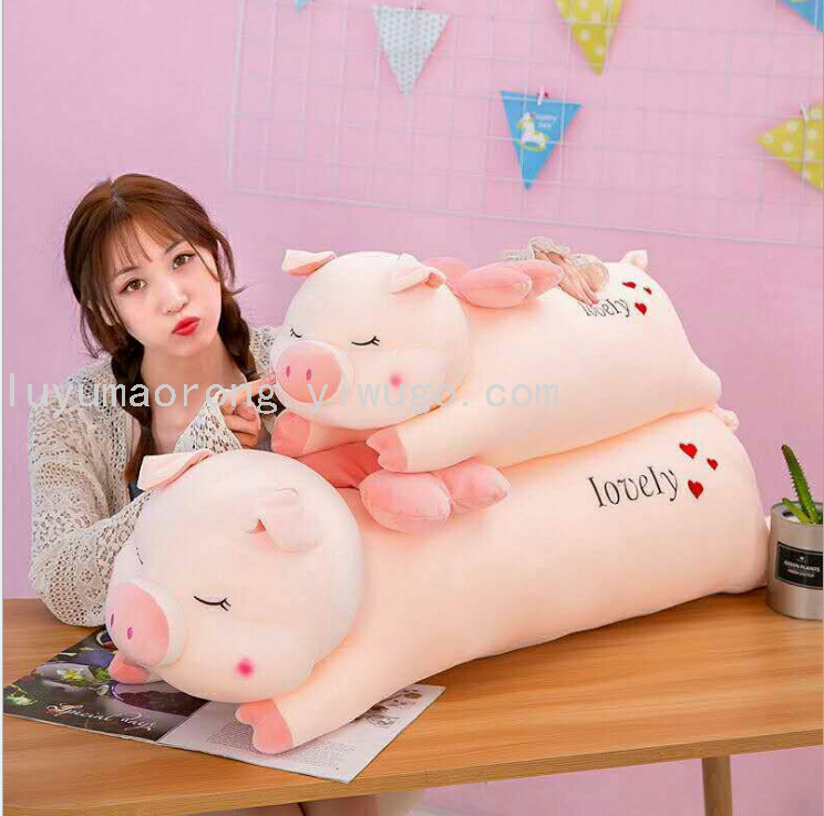 批发网红爆款皇冠天使猪毛绒玩具公仔卡通玩偶女生礼物布娃娃抱枕