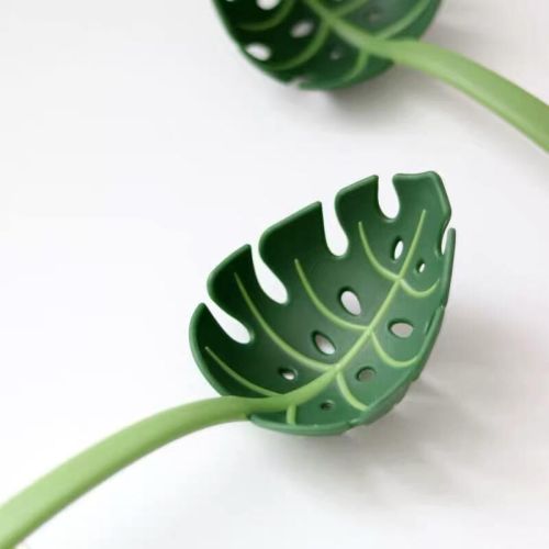 Creative Pasta Spoon Turtle Leaf Spoon Leaves Colander Jungle Skimmer Noodles