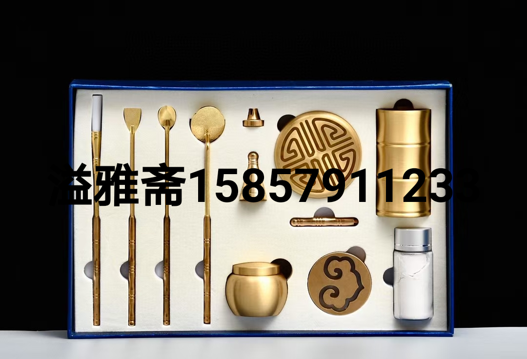 铜材质香道工具礼盒