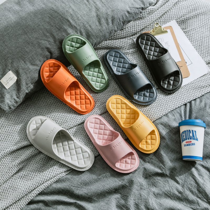 2021新款春夏情侣凉拖鞋女EVA一字舒适拖软底男女士时尚拖鞋
